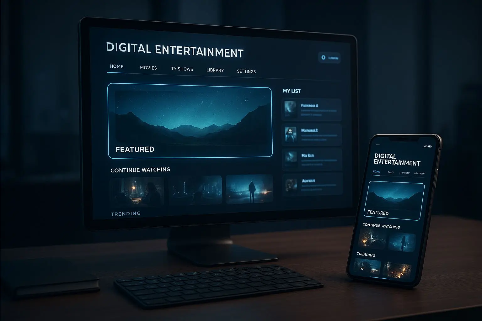 Ilustrační záběr digitálního lobby online platformy BetX