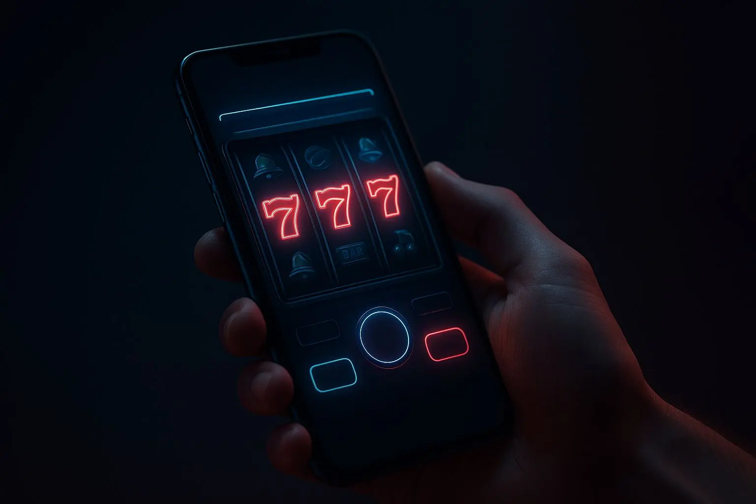 Mobilní rozhraní online automatu na smartphonu